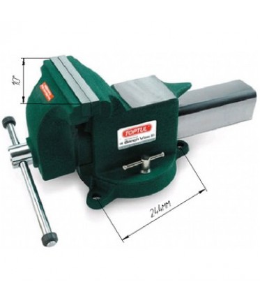 Тиски слесарные поворотные 3 DJAC0103 TOPTUL